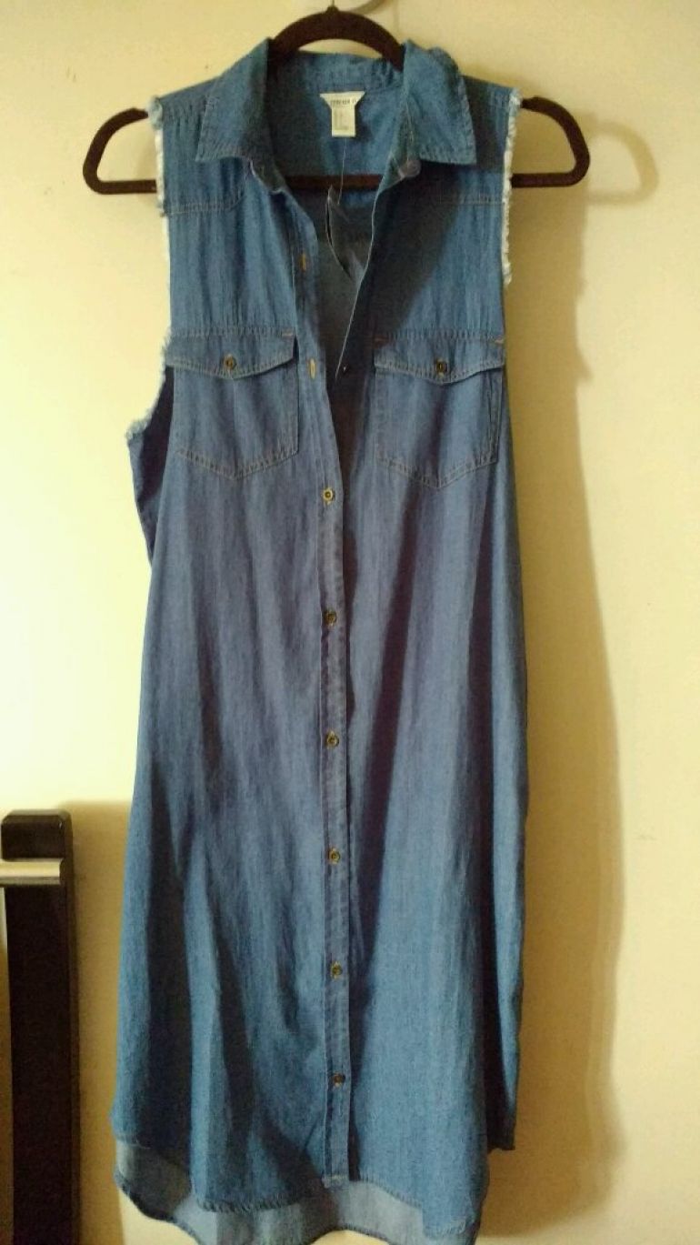 Vestido De Mezclilla Forever 21 De Segunda Mano Gotrendier 287362