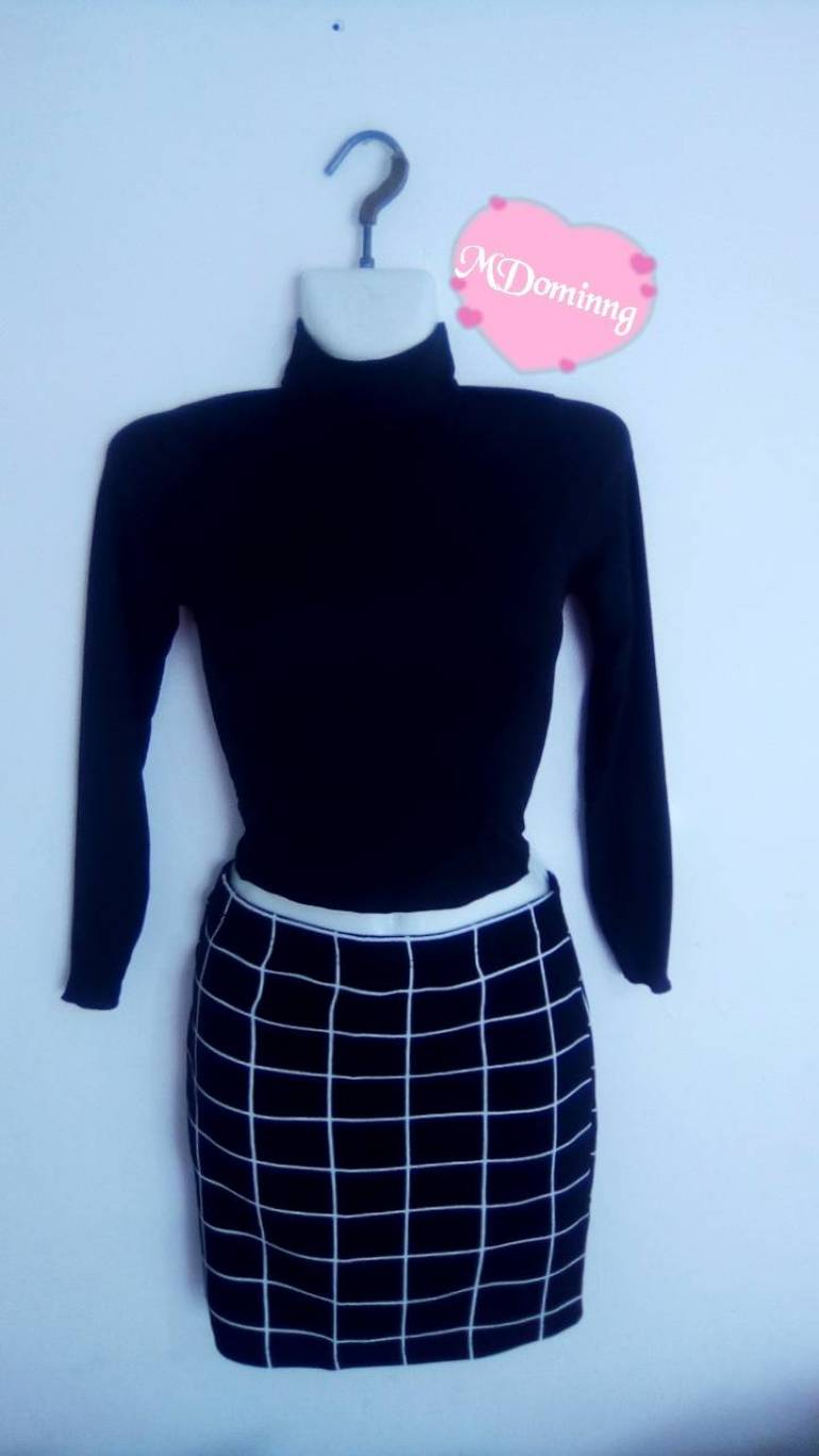 Blusa manga larga con cuello de tortuga de Otras marcas de segunda mano