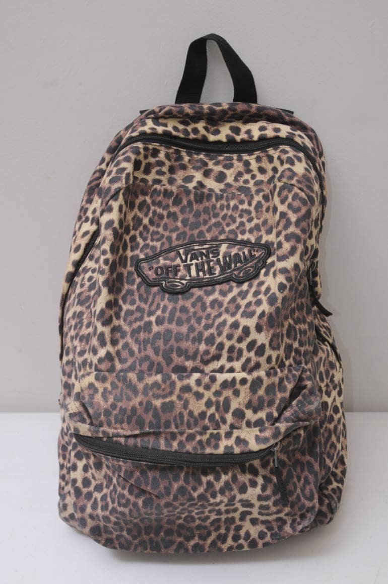 mochila vans animal print