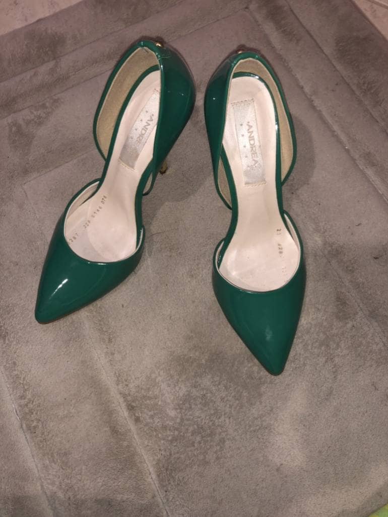 Zapatillas verdes andrea Clearance