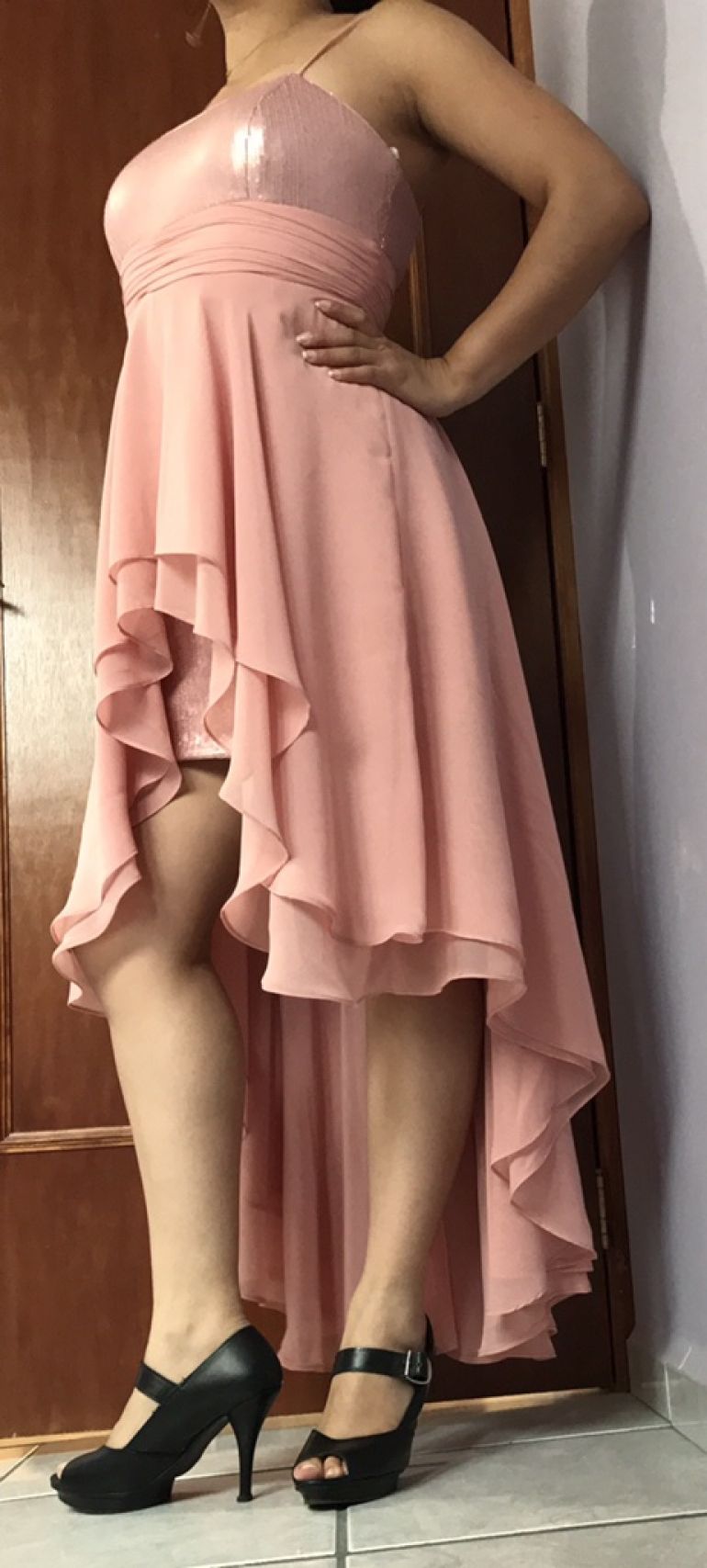 Vestido palo de rosa Liz Minelli de segunda mano - GoTrendier