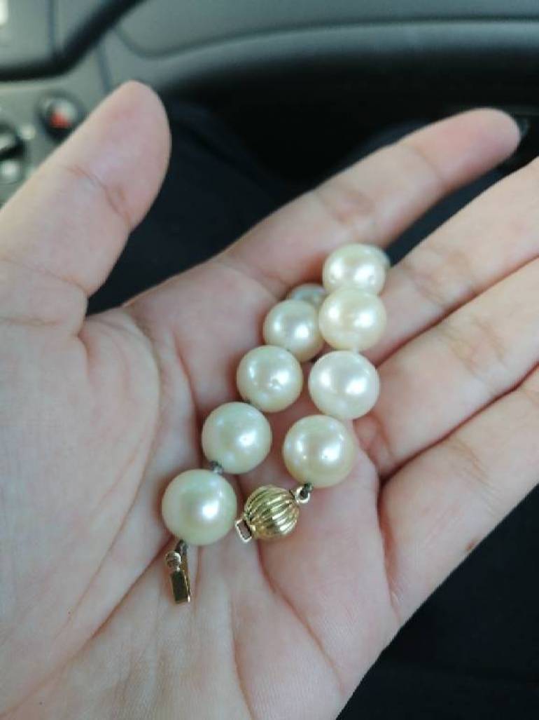 Collar de Perlas naturales cultivadas de macys de segunda mano - GoTrendier