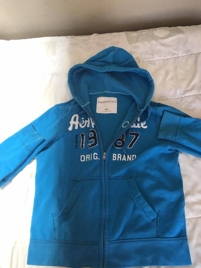 Sudadera aeropostale azul Clearance