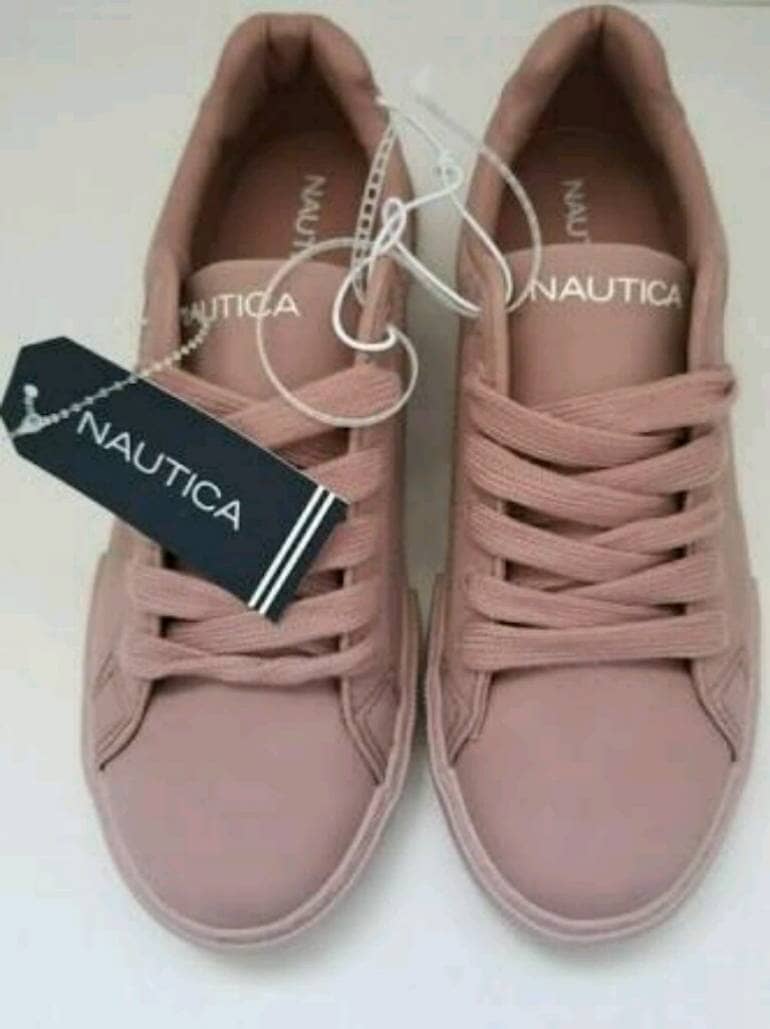 Tenis nautica rosa palo Clearance
