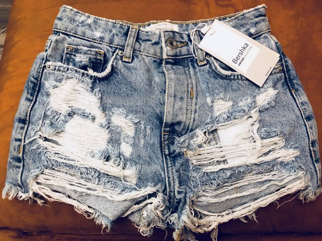 Short de jean roto clearance