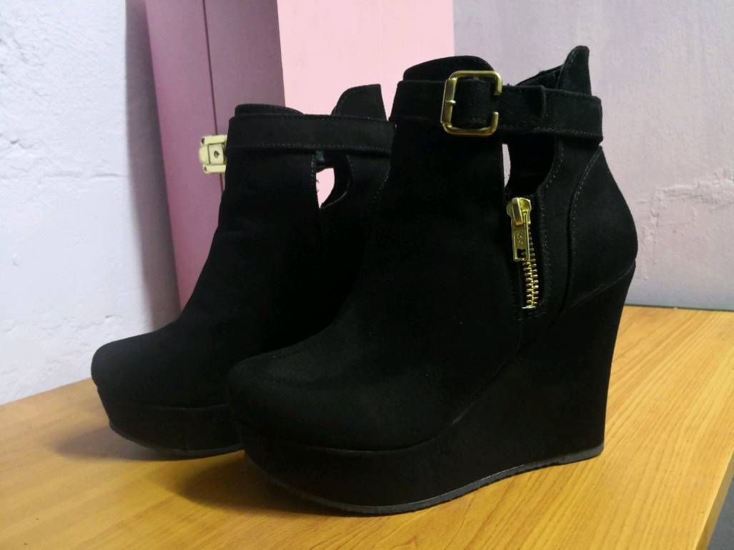 Botines de plataforma price shoes clearance