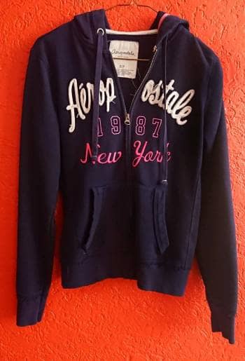 Sudadera aeropostale azul Clearance