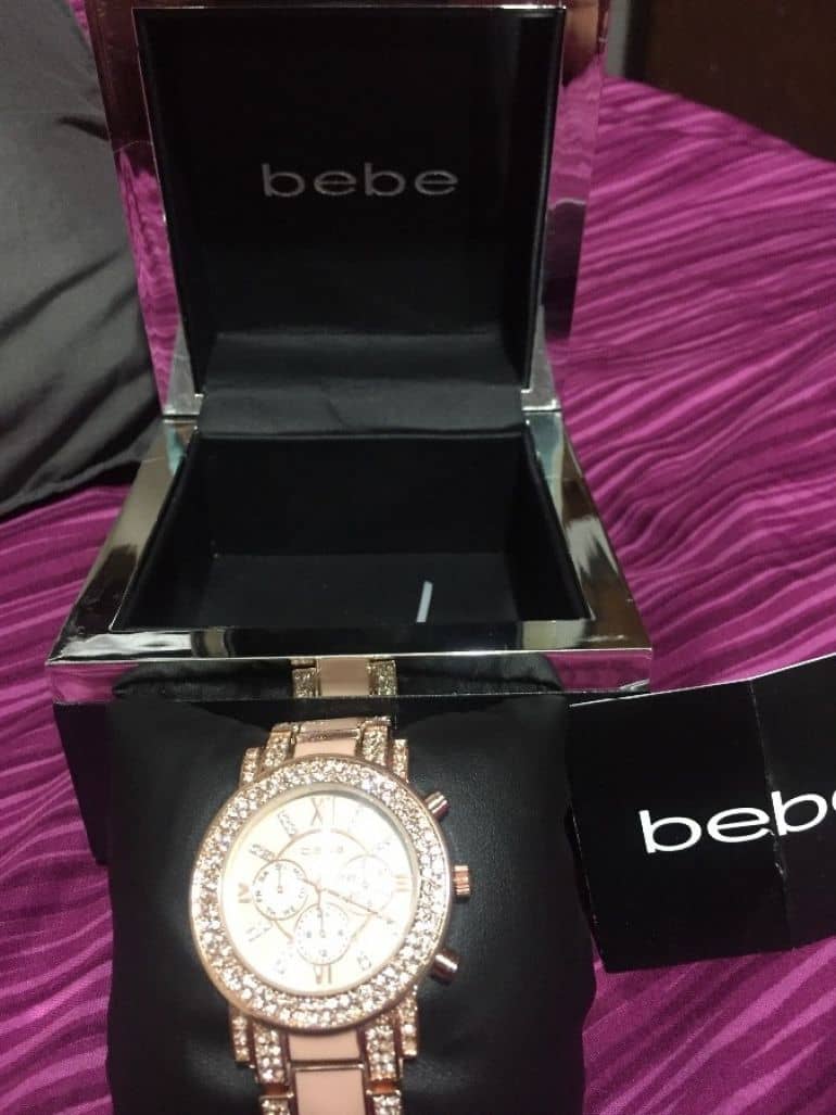 Reloj bebe rosa gold de segunda mano - GoTrendier