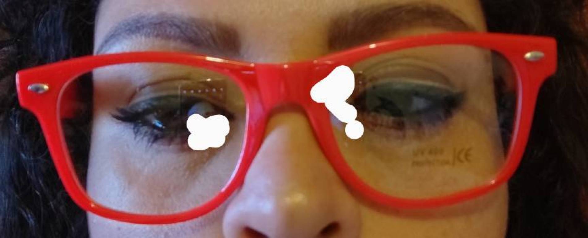 Lentes rojos sin aumento de Otras marcas de segunda mano - GoTrendier