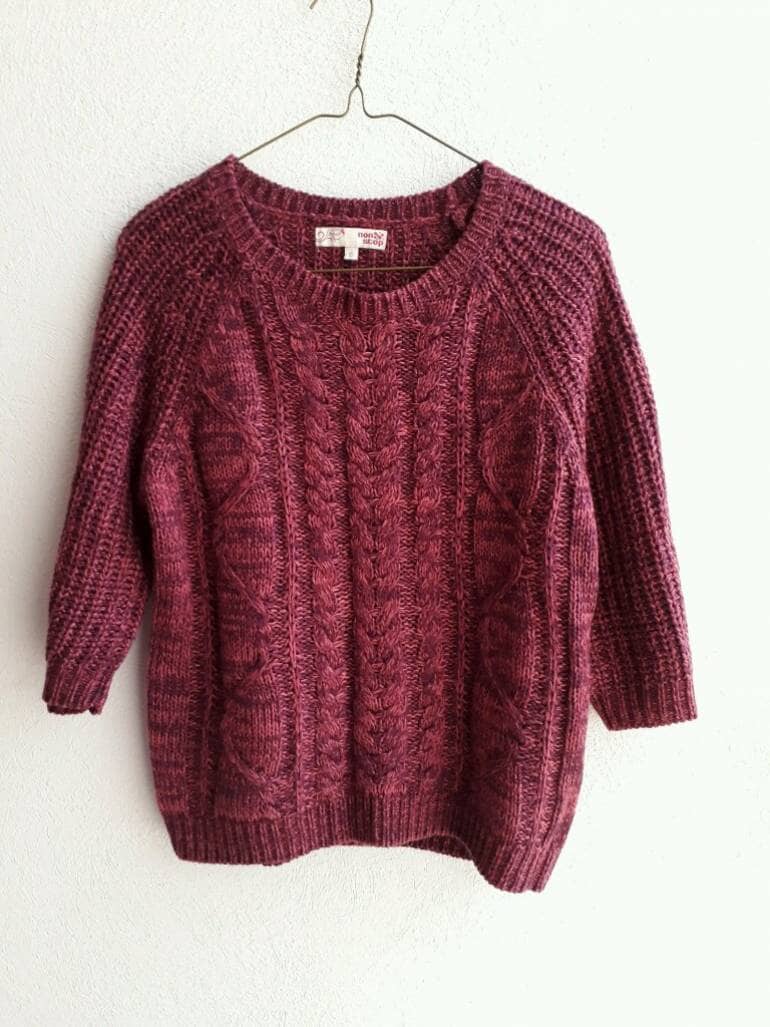 Sudadera de estambre clearance