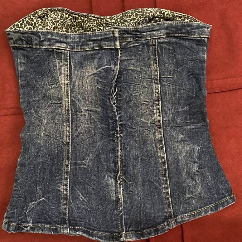 Corset strapless mezclilla bershka de segunda mano GoTrendier 2739895