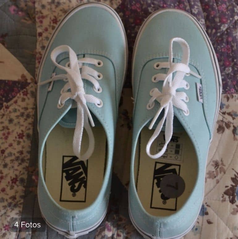 vans authentic azul celeste