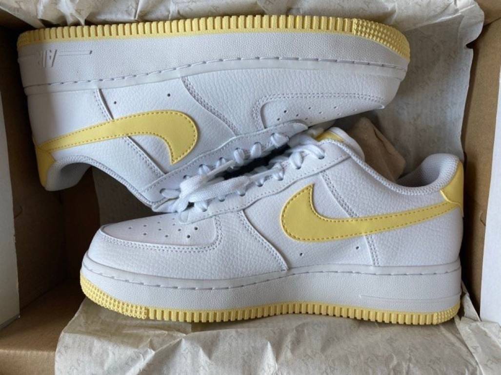 bicycle yellow air force 1