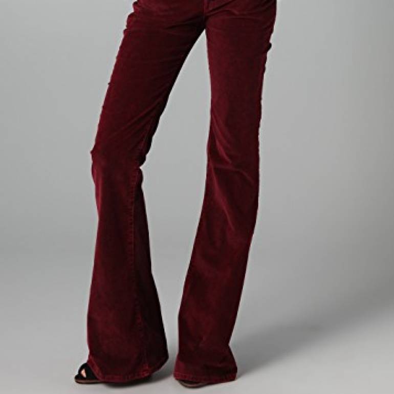 Jeans Pantalon pana vino xxs acampanado de Theory de segunda mano -  GoTrendier