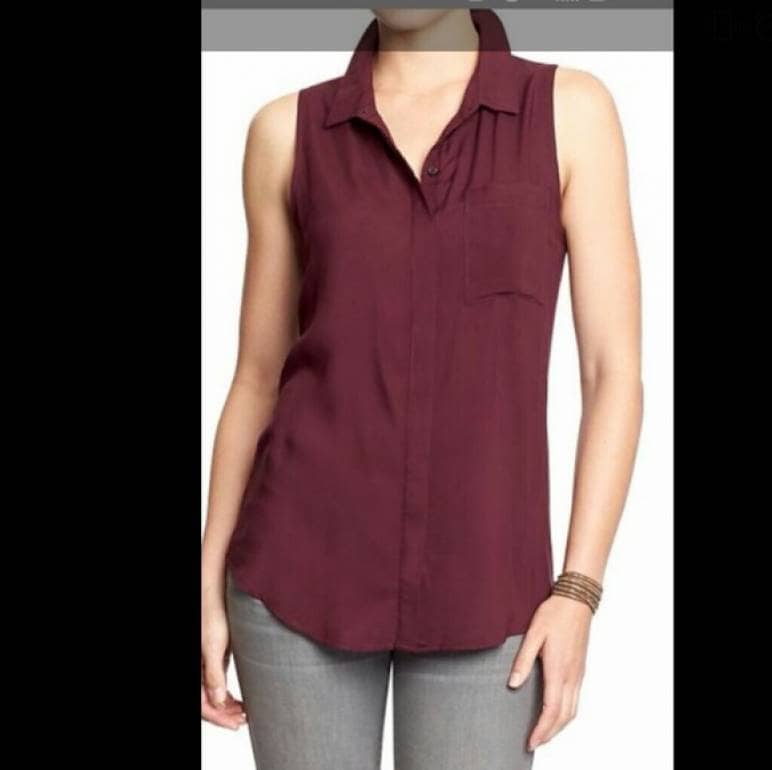blusas color vino