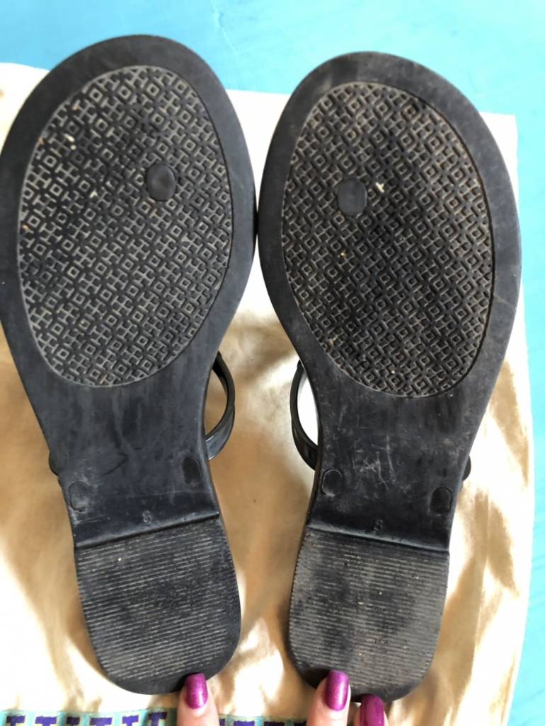 huaraches de plastico