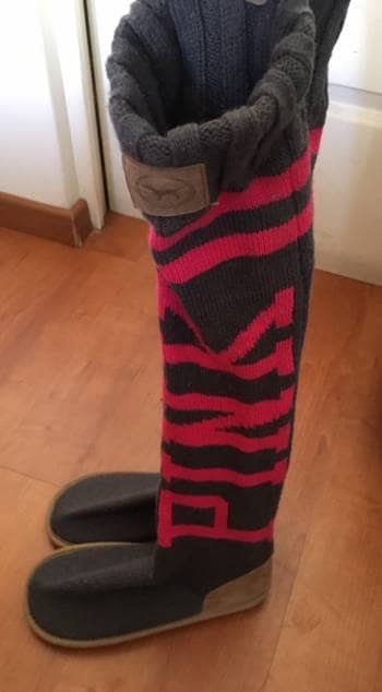 botas pink