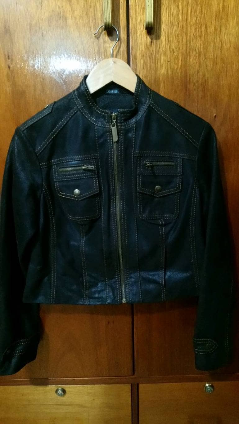 Casa vogue chamarras de piel Clearance