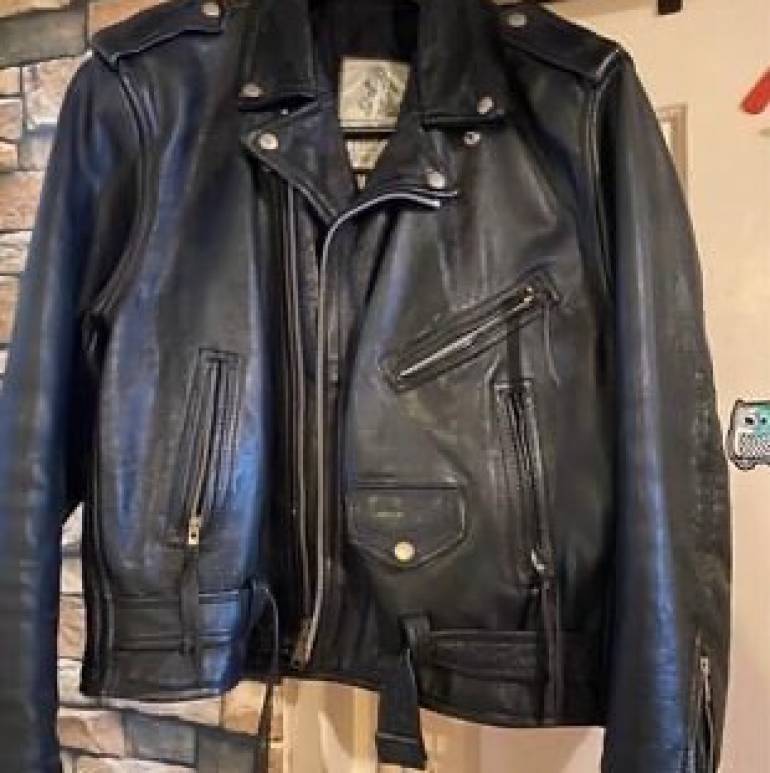 Chamarra Biker Chamarras De Piel Usadas Chamarra Biker Autentica