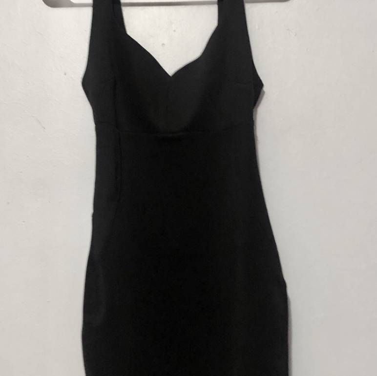 Vestido negro bershka Clearance