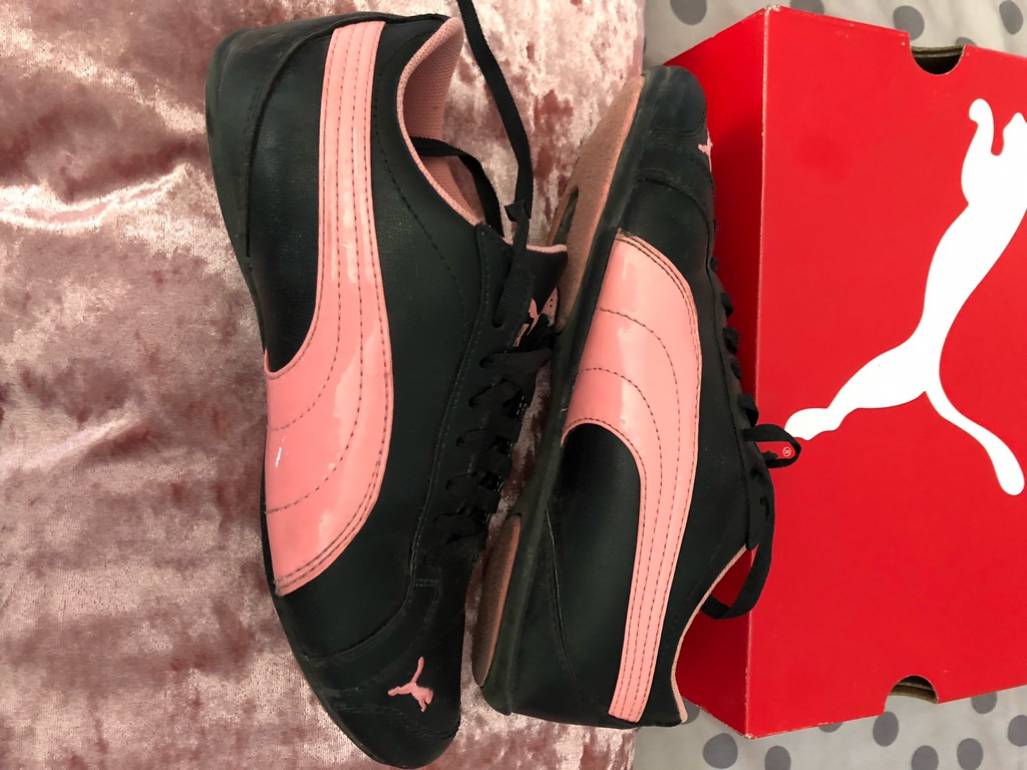 puma rosa charol